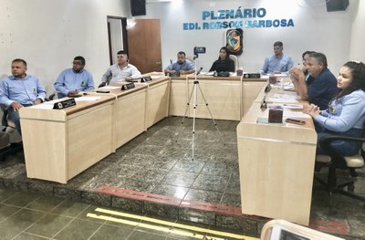 Plenário da Câmara Municipal de Ribeirãozinho-MT